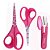 Kit de Tesouras Hello Kitty Circulo com 03 Und - Imagem 2