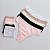 Kit Com 10un - Calcinha Tanga Detalhes Renda Em Cotton - Imagem 1