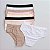 Kit Com 10un - Calcinha Cintura Alta De Barra Em Cotton - Imagem 2