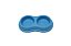 Comedouro Duplo Pequeno FourPlastic 270ml - Imagem 1