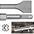 Talhadeira Encaixe Sds Plus 14x40x250 Martelete Universal - Imagem 5