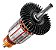 Induzido Rotor para Furadeira da bosch 3388.5 Gsb 13 110V - Imagem 8