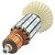 Induzido Rotor Para Serra Mármore Makita 4100ns / nh2 220v - Imagem 7