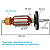 Induzido Rotor Bosch Para Furadeira 7081 Super Hobby 220v - Imagem 2
