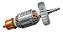 Induzido Rotor P/ Esmerilhadeira GA7020 /9020 / MGA700 110v - Imagem 1