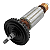 Induzido Rotor Esmerilhadeira Makita M9510 M9511 220v - Imagem 6