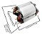 Bobina Estator P/ Serra Mármore Bosch Gdc 34/ Gdc 14-40 220V - Imagem 3