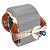 Bobina Estator Para Serra Circular Makita 5900b 7Pol 220V - Imagem 1