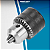 Mandril Para Furadeira Bosch De 3/8 10 L X 3/8 X 24  C/chave - Imagem 6