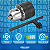 Mandril Para Furadeira Bosch De 3/8 10 L X 3/8 X 24  C/chave - Imagem 2