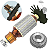 Kit de Induzido Completo da Serra Mármore Makita 4100NH 220v - Imagem 1
