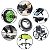 8 Rolamento Blindado 608 Z Skate Longboard 8x22x7mm Abec 1 - Imagem 2