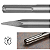 Kit Talhadeiras Ponteiro Sds Max 18 X400mm Martelo Rompedor - Imagem 7