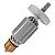 Induzido Rotor Serra Policorte Makita MLC 140 / MT 140 220v - Imagem 5