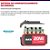Martelo Rompedor Rotativo Sds Plus 4.0ah 20v Aika 2 Baterias - Imagem 3