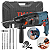 Martelete Thaf 11253 Azul Com 800w 220v +kit Brocas Mandril - Imagem 1