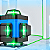 Nível Laser 16 Linhas Nivel A Laser Verde Nivio A Laser Laze - Imagem 9