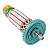 Induzido, Rolamento, Carvão 1450w Gdc1440 Gdc 14-40 E48 127v - Imagem 9