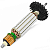 Induzido Rotor Dwe 4020 B2 Tipo 10 220v Para Esmerilhadeira - Imagem 1