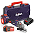 Esmerilhadeira Profissional Roxa 20v Com 2 Baterias 4.0ah - Imagem 1