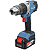 Parafusadeira/furadeira 20v C/2 Baterias Dongcheng Dcjz03-13 - Imagem 5
