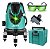 Nivel A Laser 5 Linhas 2 Baterias Verde Esquadro Maleta - Imagem 6