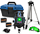 Nível Laser 5 Linhas Verde 2 Bateria, Carregador E Tripé - Imagem 1