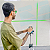 Nível Laser 05 Linhas Verde Recarregável Base Giratória Thaf - Imagem 4