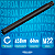 Broca Serra Copo Coroa Diamantada Azul 44 X 450mm Rosca M22 - Imagem 2