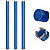 Kit 3 Brocas Serra Copo Coroa Diamantada 32mm X 450mm M-22 - Imagem 1
