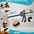 Kit Grampo De Aperto Rápido Fertak 12pol 300mm 2 Peças Aço - Imagem 3