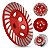 Disco Desbaste Rebolo M14 Turbo Diamantado 115mm 12000RPM - Imagem 1