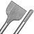 Talhadeira Pá Cinzel 18x400mm Para Martelo Rompedor Sds Max - Imagem 6