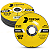 5 Discos De Desbaste 4.1/2x115mm Inox Ferro Metal Fertak - Imagem 1