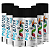 Tinta Spray Preto Fosco Uso Geral 300ml/130g 6 Unidades - Imagem 1
