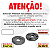 Kit Flange Esmerilhadeira Com Furo 20mm + Disco Segmentado - Imagem 2