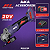 Parafusadeira + Esmerilhadeira Brushless Potente 20v + Kits - Imagem 5