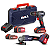 Parafusadeira + Esmerilhadeira Brushless Potente 20v + Kits - Imagem 1