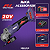 Parafusadeira + Esmerilhadeira Brushless Potente 20v + Kits - Imagem 5
