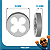 Cossinete Aço Liga Ws 3/8 X16 Fpp Unc Rosca Unificada Grossa - Imagem 3