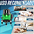 Nível Laser Verde Giratório 5 Linhas Verde Profissional 360 - Imagem 3