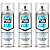 3 Und Spray Multiuso Lubrificante Desengripante Caixa 250ml - Imagem 1