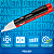 Caneta Detectora De Tensão 90-1000v Com Luz Led E Bip Sonoro - Imagem 2