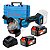 Esmerilhadeira Dongcheng Dcsm04-115 Com 2 Baterias 20v - Imagem 1