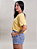 Cropped Turtle Class Amarelo - Imagem 4