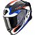 Capacete Scorpion Exo-R1 Evo Carbon Air Propel Black / White / Red - Imagem 1