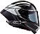 Capacete Alpinestars Supertech R10 Element Carbon - Preto/Branco - Imagem 5