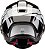 Capacete Alpinestars Supertech R10 Element Carbon - Preto/Branco - Imagem 6