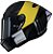 Capacete Nolan X-804 RS Ultra Carbon Combo Gara Carbono / Amarelo / Preto - Imagem 1
