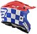 Capacete Bogotto V328 Xadrez Carbon Azul - Imagem 2